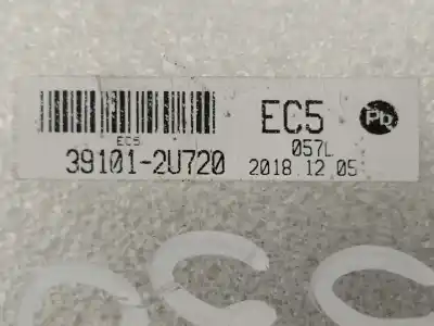 Second-hand car spare part ecu engine control for kia optima optima (2015 -2020) oem iam references 391002u720  391012u720