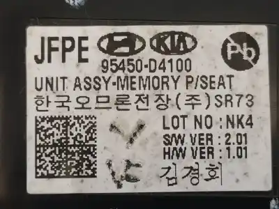 Second-hand car spare part electronic module for kia optima optima (2015 -2020) oem iam references 95450d4100  
