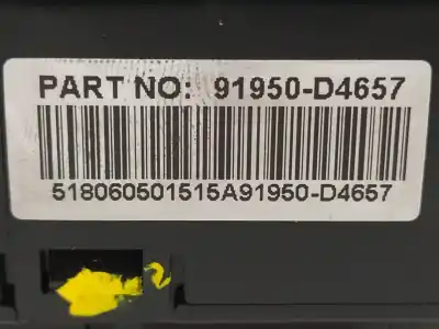 Second-hand car spare part fuse box unit for kia optima optima (2015 -2020) oem iam references 91950d4657  