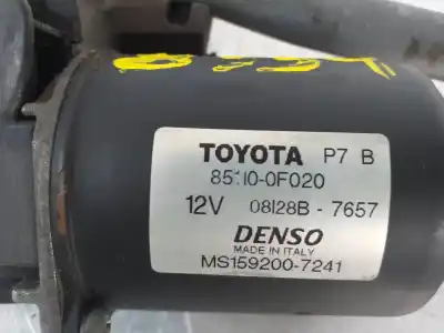 Автозапчасти б/у мотор переднего стеклоочистителя за toyota corolla verso (r1) 2.2 d-4d sol ссылки oem iam 851100f020  ms1592007241
