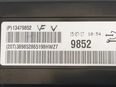 Автозапчасти б/у блок кондиционирования воздуха за opel adam glam ecoflex ссылки oem iam 13479852  