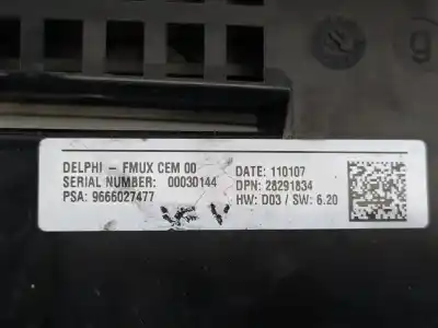 Second-hand car spare part climate control for citroen c4 lim. collection oem iam references 9666027477  