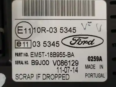 Автозапчасти б/у многофункциональный дисплей за ford grand c-max edition ссылки oem iam em5t18b955ba  