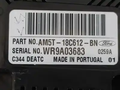 Recambio de automóvil de segunda mano de mando climatizador para ford grand c-max edition referencias oem iam am5t18c612bn  