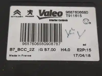 İkinci el araba yedek parçası elektronik modül için citroen ds4 desire oem iam referansları 9687606680  t911615