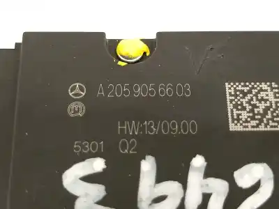 Автозапчастина б/у важіль ручного гальма для mercedes-benz clase c (w205) familiar c 220 t cdi bluetec edition 1 (205.204) посилання на oem iam a2059056603  