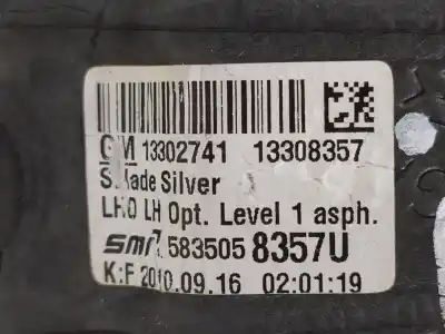 Pièce détachée automobile d'occasion rétroviseur gauche pour opel astra j lim. selective business références oem iam 13302741  583505