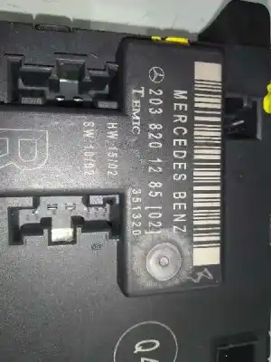 Tweedehands auto-onderdeel elektronische module voor mercedes-benz clase c (w203) sportcoupe c 220 cdi (203.706) oem iam-referenties 2038201285  
