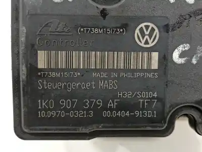 Автозапчастина б/у абс для volkswagen caddy ka/kb (2k) maxi life посилання на oem iam 1k0614117ac  