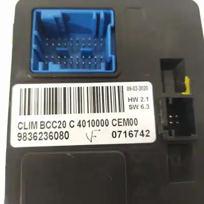 Second-hand car spare part electronic module for peugeot 208 2020 oem iam references 9836236080  4010000