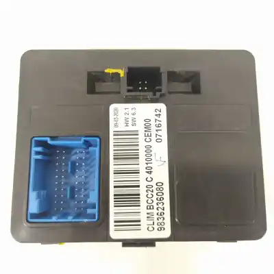 Second-hand car spare part electronic module for peugeot 208 2020 oem iam references 9836236080  4010000