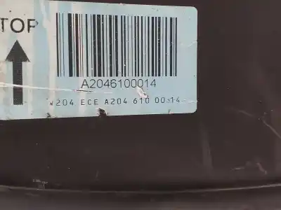 Recambio de automóvil de segunda mano de refuerzo paragolpes trasero para mercedes clase c (w204) coupe c 250 cdi blueefficiency (204.303) referencias oem iam a2046100014  