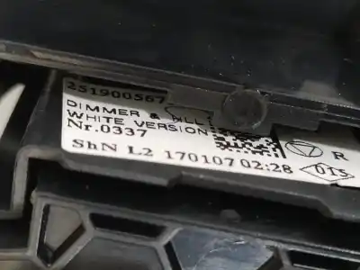 Pezzo di ricambio per auto di seconda mano comando multifunzione per renault captur intens riferimenti oem iam 251900567r  