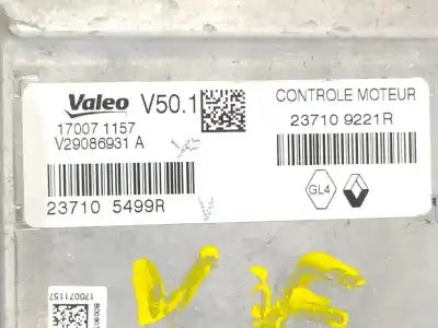 Автозапчасти б/у блок управления двигателем за renault captur intens ссылки oem iam 237109221r  237105499r