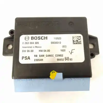 Second-hand car spare part electronic module for citroen c4 lim. business oem iam references 9665264980  0263004305