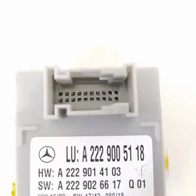 Автозапчастина б/у електронний модуль для mercedes-benz clase e lim. (w213) e 220 d (213.004) посилання на oem iam a2229005118 28618700 a2229014103