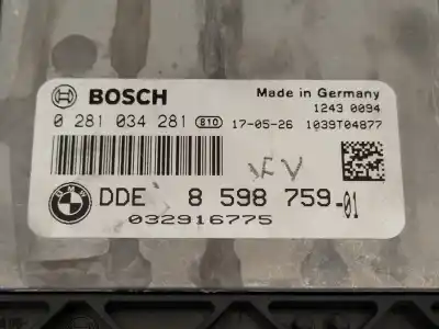 Recambio de automóvil de segunda mano de centralita motor uce para bmw mini clubmancooper sd sd clubman referencias oem iam 859875901  0281034281