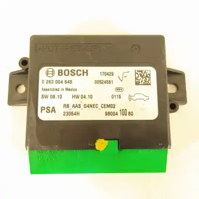 Second-hand car spare part electronic module for citroen c4 lim. business oem iam references 9800410080  0263004545