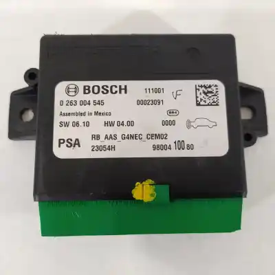 Second-hand car spare part electronic module for citroen c4 lim. collection oem iam references 9800410080  0263004545