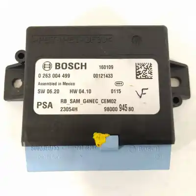 Автозапчасти б/у электронный модуль за ds 4 style ссылки oem iam 9800094580  0263004499