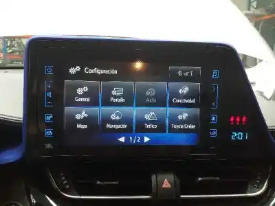 Автозапчастина б/у багатофункційний дисплей для toyota c-hr ax1t(eu.m)/zyx10(h)/zyx10l-ahxgbw(3a) посилання на oem iam 86140f4020  