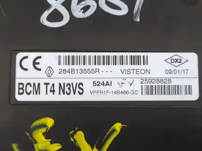 Автозапчасти б/у электронный модуль за renault captur intens ссылки oem iam 284b13555r  25928828