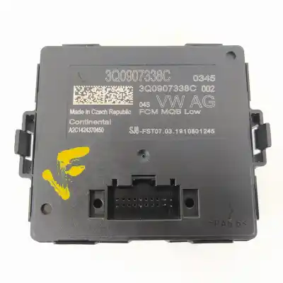 Pezzo di ricambio per auto di seconda mano modulo elettronico per audi a3 sportback (8vf) basic riferimenti oem iam 3q0907338c  