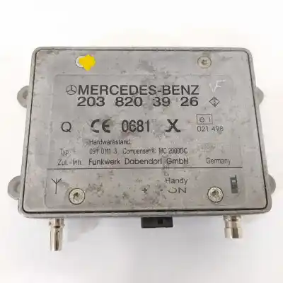 Peça sobressalente para automóvel em segunda mão módulo eletrônico por mercedes clase c (w203) berlina 200 cdi (203.004) referências oem iam a2038203226  