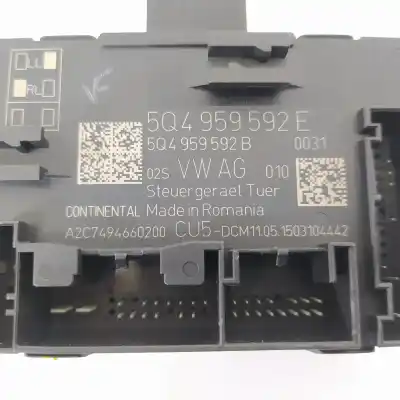Автозапчасти б/у комфортный модуль за seat leon st (5f8) fr ссылки oem iam 5q4959592e  5q4959592b