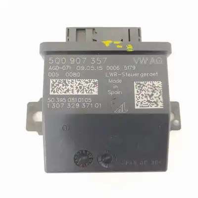 Second-hand car spare part electronic module for seat leon st (5f8) fr oem iam references 5q0907357  130732937101