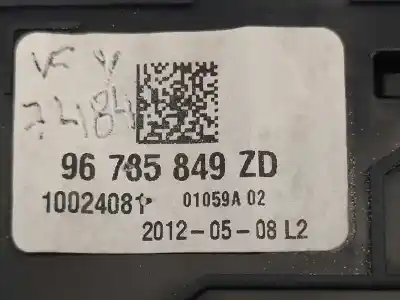 Second-hand car spare part multifunction switch for citroen ds5 style oem iam references 96785849zd  