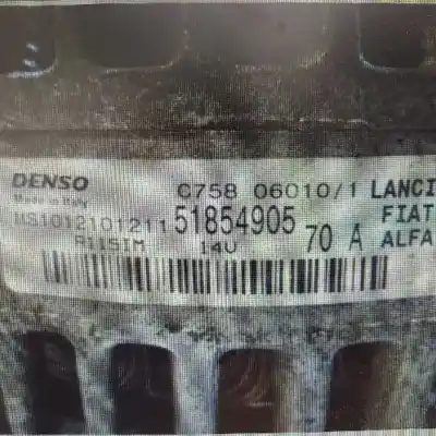 Автозапчасти б/у генератор за fiat doblo active ссылки oem iam 51854905