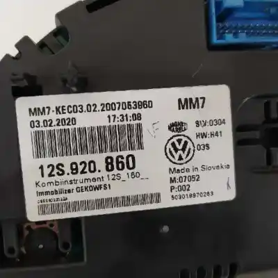 Peça sobressalente para automóvel em segunda mão quadrante por seat mii (kf1) @mii referências oem iam 12s920860  