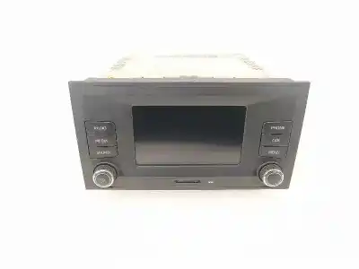 Peça sobressalente para automóvel em segunda mão sistema de áudio / rádio cd por seat toledo 1.2 tsi referências oem iam 5f0035871  