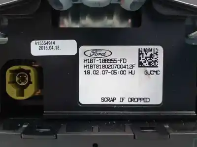 Автозапчасти б/у аудиосистема / радио cd за ford fiesta (ce1) st-line ссылки oem iam h1bt18b955fd h1bt18k811he h1bt18c815rm