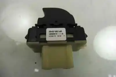 Peça sobressalente para automóvel em segunda mão botão / interruptor elevador vidro dianteiro direito por renault clio iv dynamique referências oem iam 254218614r  