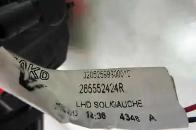 Second-hand car spare part left tailgate door light for renault clio iv dynamique oem iam references 265552424r  