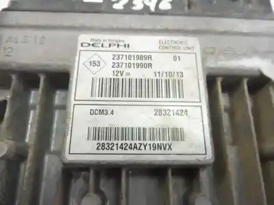 Second-hand car spare part ecu engine control for renault kangoo profesional oem iam references 237101989r  237101990r