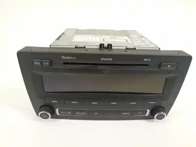 Second-hand car spare part audio system / radio cd for skoda octavia berlina (1z3) family oem iam references 1z0035161f