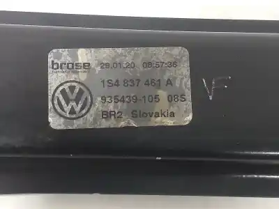 Second-hand car spare part driver left window regulator for seat mii (kf1) @mii oem iam references 1s4837461a  