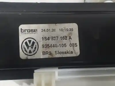 Автозапчасти б/у регулятор стекла переднего правого за seat mii (kf1) @mii ссылки oem iam 1s4837462a  1s0959801