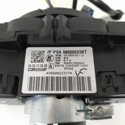 Second-hand car spare part headlights switch for citroen c4 lim. collection oem iam references 98000223xt  com2008p