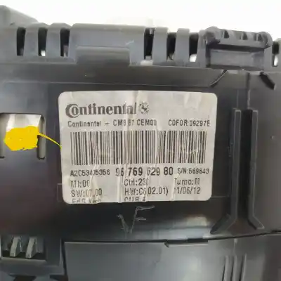 Peça sobressalente para automóvel em segunda mão quadrante por citroen c4 lim. collection referências oem iam 9676962980  a2c53435356