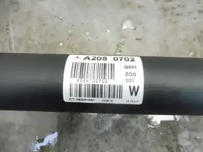 Автозапчастина б/у центр трансмісії для mercedes-benz clase c (w205) familiar c 220 t cdi bluetec edition 1 (205.204) посилання на oem iam a2050702001  