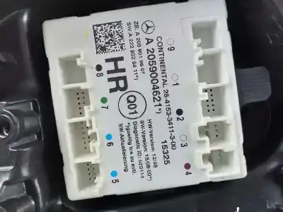 Автозапчастина б/у регулятор скла заднього правого для mercedes-benz clase c (w205) familiar c 220 t cdi bluetec edition 1 (205.204) посилання на oem iam 2055409206 2057230414 2059004621