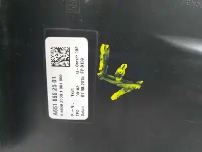 Автозапчастина б/у опора повітряного фільтра для mercedes-benz clase c (w205) familiar c 220 t cdi bluetec edition 1 (205.204) посилання на oem iam a6510902501  