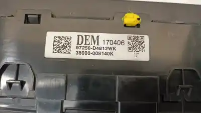 Second-hand car spare part climate control for kia optima concept oem iam references 97250d4812wk  38000008140k