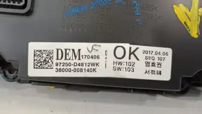 Second-hand car spare part climate control for kia optima concept oem iam references 97250d4812wk  38000008140k