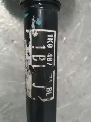 Автозапчастина б/у передня ліва трансмісія для volkswagen jetta (1k2) advance посилання на oem iam 1k0407471bl  