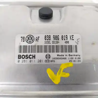 Автозапчасти б/у блок управления двигателем за skoda superb (3u4) classic ссылки oem iam 038906019ke  0281011201